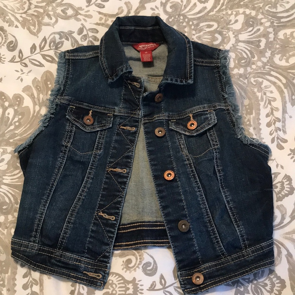 Denim vest size xsmall
